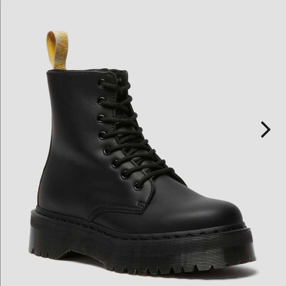 Dr Martens vegan Jadon II mono boots - black - size 7